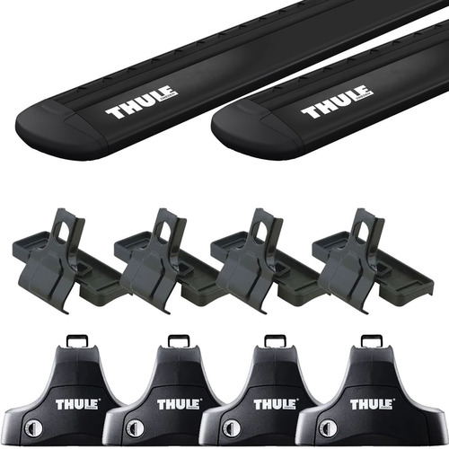 Rack De Teto Thule Toyota Corolla 2008 Até 2014 Black