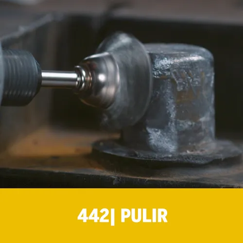 Cepillo De Acero Carbono 12,7 Mm Para Oxido Dremel 442