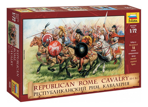 Republican Roman Cavalry By Zvezda # 8038   1/72