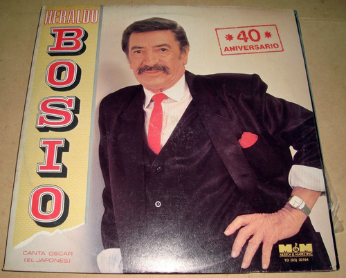 Heraldo Bosio 40 Aniversario Vinilo Lp Impecable / Kktus