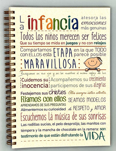 Imagen 1 de 3 de Eco Cuaderno Escolar Tapa Blanda- Fundación Garrahan