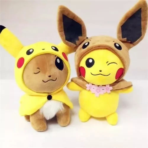 Novidade Fantasia Pikachu Cosplay Pokémon + Brinde