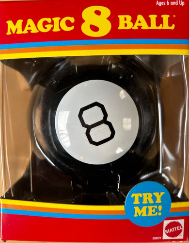 Magic 8 Ball Bola Magica Predictiva Original Mattel