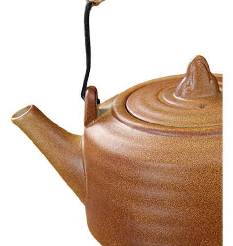 H Tetera De Cerámica Con Filtro De Té, Tetera De Hojas De