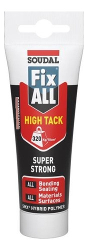 Adhesivo De Montaje Soudal Fix All High Tack 125ml