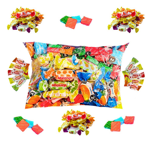 Golosinas Para Piñata X 900 U Caramelos Economica Cumpleaños