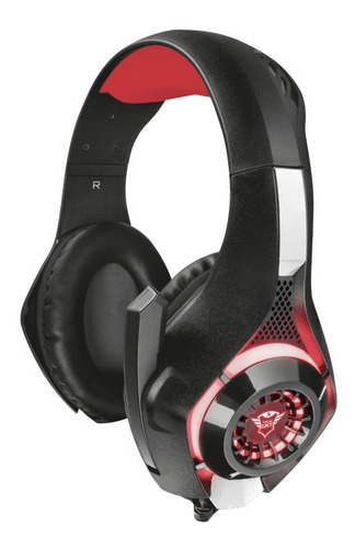 Imagem 1 de 8 de Headset Gaming Trust Gxt313 Nero Led 40mm Usb 3.5mm