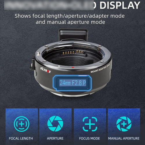 Adaptador Viltrox Ef-e5 Para Lentes Canon A Sony E