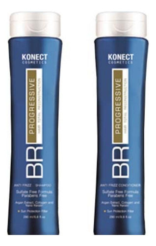 Kit Shampoo Y Acondicionador Br Konect