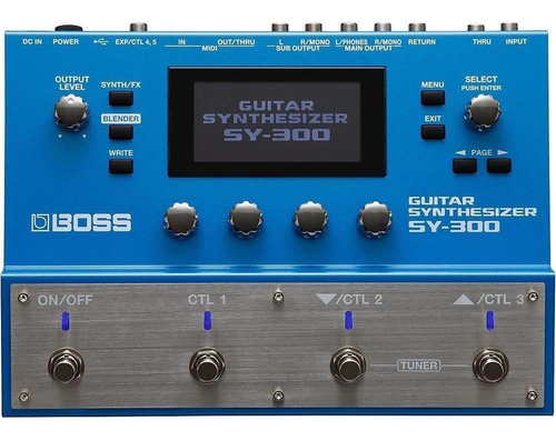 Pedalera Efecto Sintetizador De Guitarra Boss Sy-300