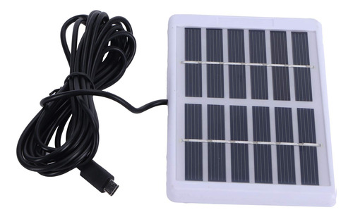 Mothinessto Panel Solar 1.2w 6v Tablero Carga Silicio Mini