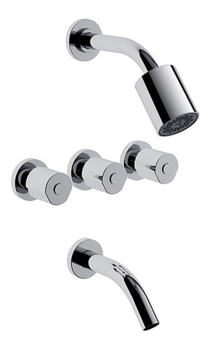 Imagen 2 de 6 de Combo Baño Fv Obera Oferta Ducha +lavatorio + Bidet Cuotas