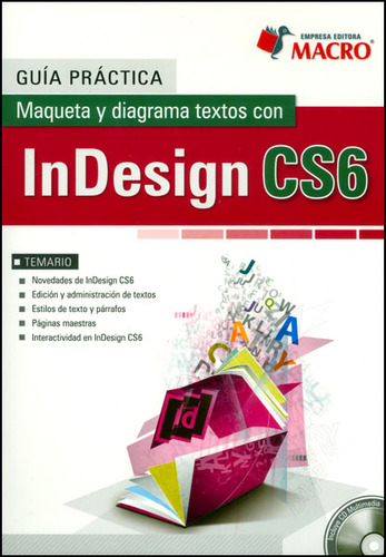 Maqueta Y Diagrama Textos Con Indesing Cs6 Incluye Cd