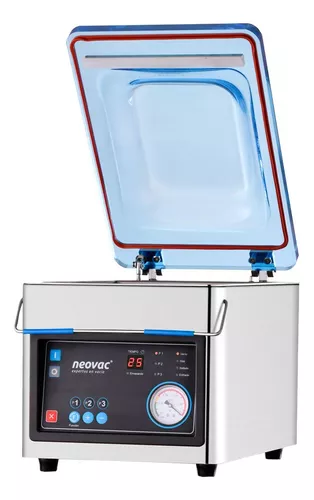 Envasadora al vacio profesional VAC 390 G10 con inyeccion de gas - dos  productos simultaneos - sellado maximo 39 cm