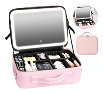 Comprar Caja Organizador Cosmeticos Maquillaje Espejo Cosmetiqueros