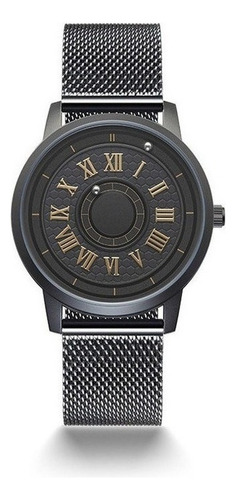 Reloj De Cuarzo Analógico Magnético For Hombre, Reloj De Lu