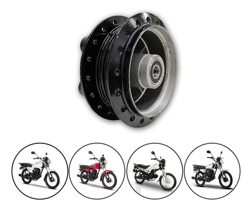 Maza De Rin Trasero Para Moto Italika Ft-125 2012-2018 Rmb