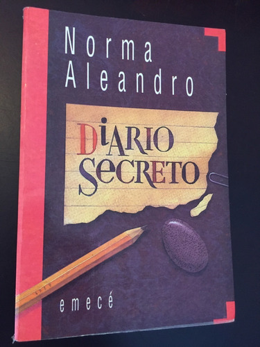 Libro Diario Secreto -  Norma Aleandro - Muy Buen Estado