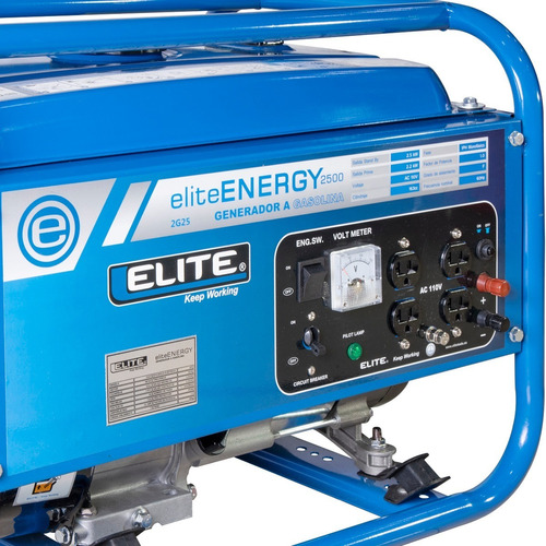 Planta Generadora Elite Gasolina 2.5kw 5.5hp