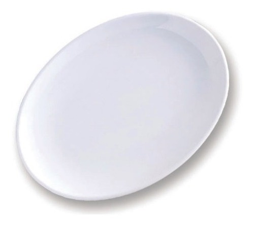 Plato Bandeja Melamina Blanca 35,5 X 26,4 Cm Dolsan Catering