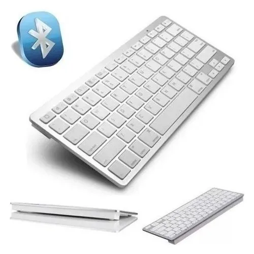 Teclado Padrão Apple Bluetooth iMac Macbook iPad iPhone Mac Teclado Padrão Apple Bluetooth iMac Macbook iPad iPhone Mac