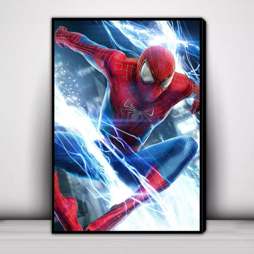 Pintura De Diamante Spiderman El Hombre Araña 40x60cm B7
