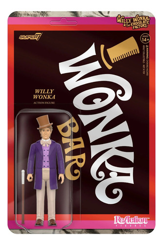 Super 7 Reaction Willy Wonka - Wonka Bar
