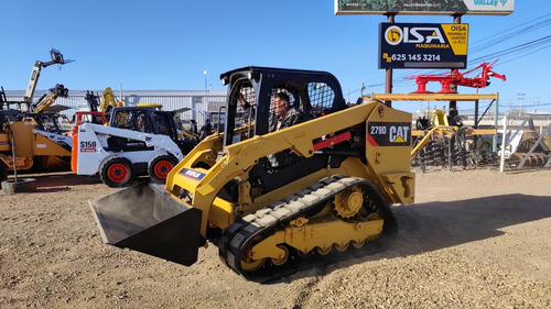 Minicargador De Orugas Caterpillar 279d 2017 Con 3200 Horas