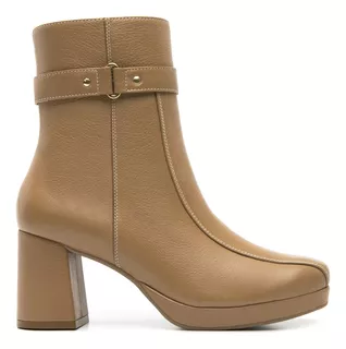 Botas Y Botines Flexi Para Mujer Estilo 127203 Camel