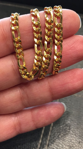 Imagen 2 de 3 de Herm Luli Cadena Enchapada Oro 18k Modelo Cartier Unisex