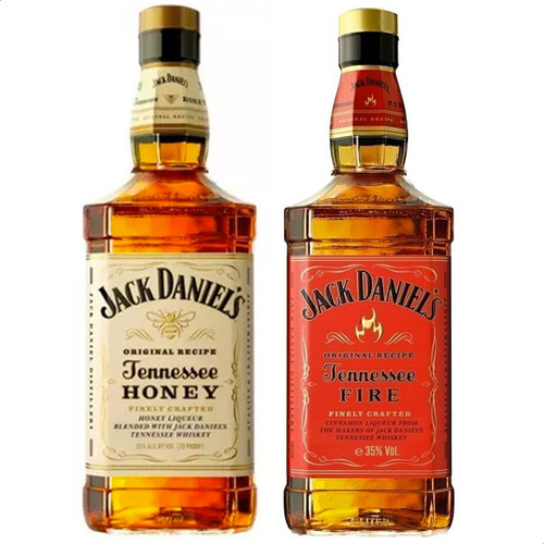 Whisky Jack Daniels Fire + Jack Daniels Honey - 01almacen