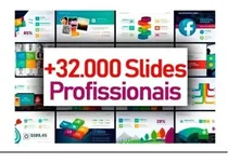 Comprar +32 Mil Slides Editáveis + Mockups Power Point Apresentações