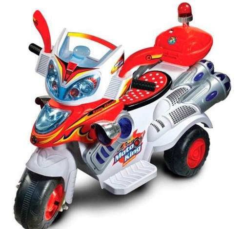 Moto Bateria. King Moba04 - Blanca Impobarato