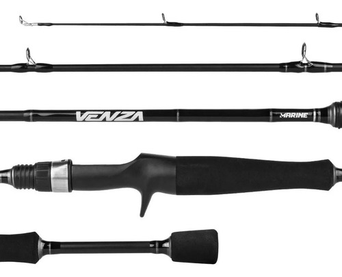 Vara Carretilha Venza Marine Sports 1,70m 8-17lb Vnz-c571ml