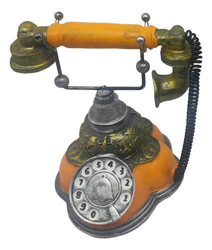 Decoração De Telefone Rotativo À Moda Antiga, Antiga Européi