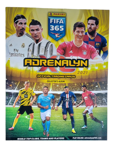 Coleccionador Adrenalyn Fifa 365 - 2021 Completo Panini