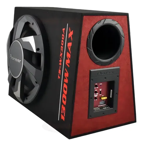 Bajo Pioneer Sub Woofer 12 PuLG 1300w Ampli Activo Ts-wx300a Color