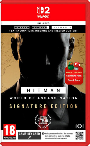 Jogo Hitman World Of Assassination Signature Edit Switch 2
