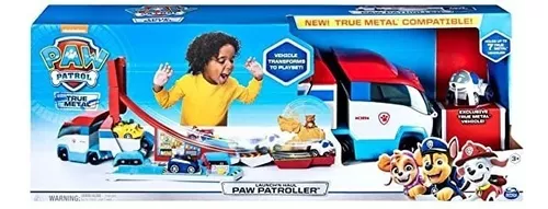 Playset Veículo e Pista de Percurso Patrulha Canina 2 em 1