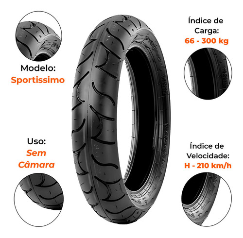 Pneu Traseiro Amazonas Loncin Lx 250 140-70-17 Maggion