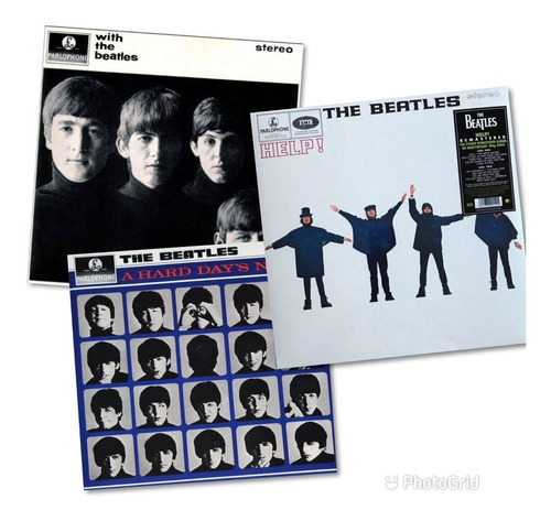 Vinilo The Beatles Pack Clásico Nuevo Y Sellado