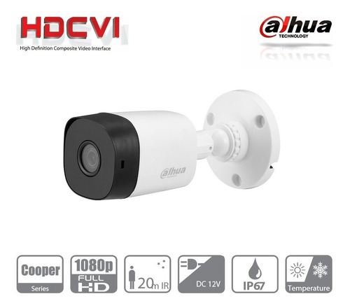 Kit 8 Camaras Bullet 2mp 4 Audio Dvr 1080p Lite Disco 1tb