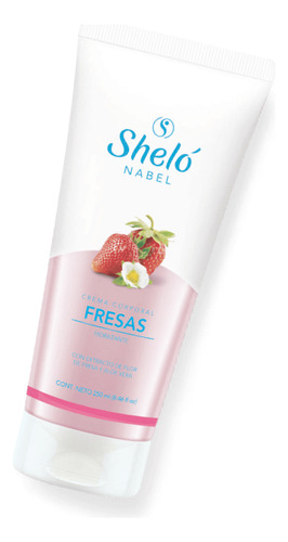 2pz Crema Corporal Fresas Extracto Aloe Vera Y Flor De Fresa