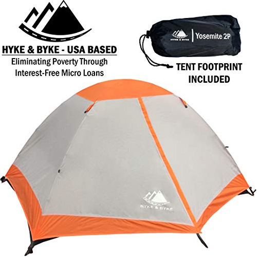 Hyke Y Byke Yosemite Tienda De Campaña Para 1 Y 2 Personas C