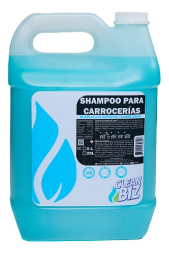 Shampoo Para Auto Descontaminante Clean Biz® 5 L