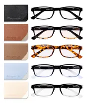 Comprar Magma Life Kit 5 Lentes Graduados Oftálmicos Con Micas Antireflejantes Color 3.5