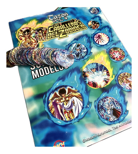 Tazos Lenticulares Saint Seiya Caballeros Del Zodiaco Vol4