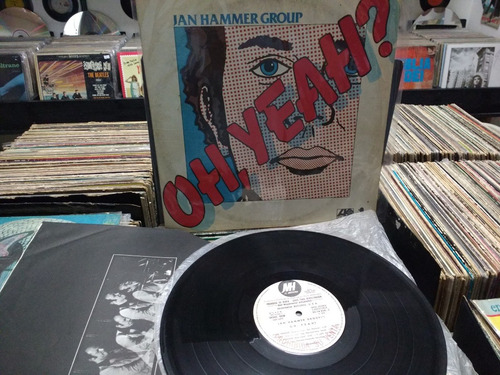 Jan Hammer Oh Yeah? Promo  Insert +  Lp Lacapsula