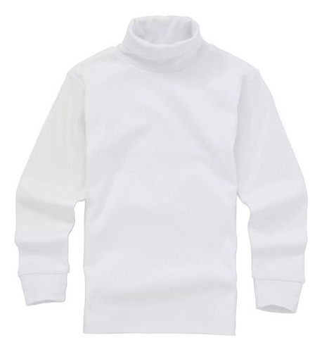 Polera Colegial Narin Blanca Niños/as