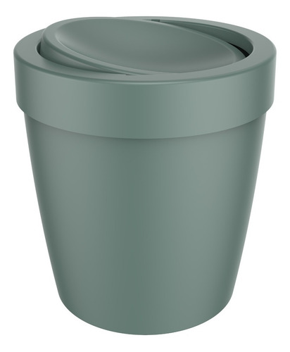 Imagem 1 de 2 de Lixeira Basculante Vitra 5l Tampa Basculante Cesto Lixo Ou